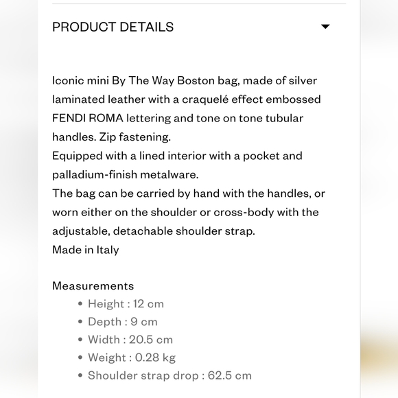 *SOLD* Fendi By The Way Mini Boston Bag - Picture 11 of 12